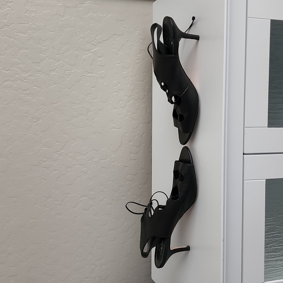 Delman lace up heels - Picture 1 of 2